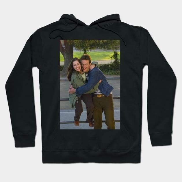 Freaks _ Geeks  Nick and Lindsay Hoodie by CustomPortraitsWorld